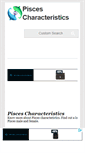 Mobile Screenshot of piscescharacteristics.net